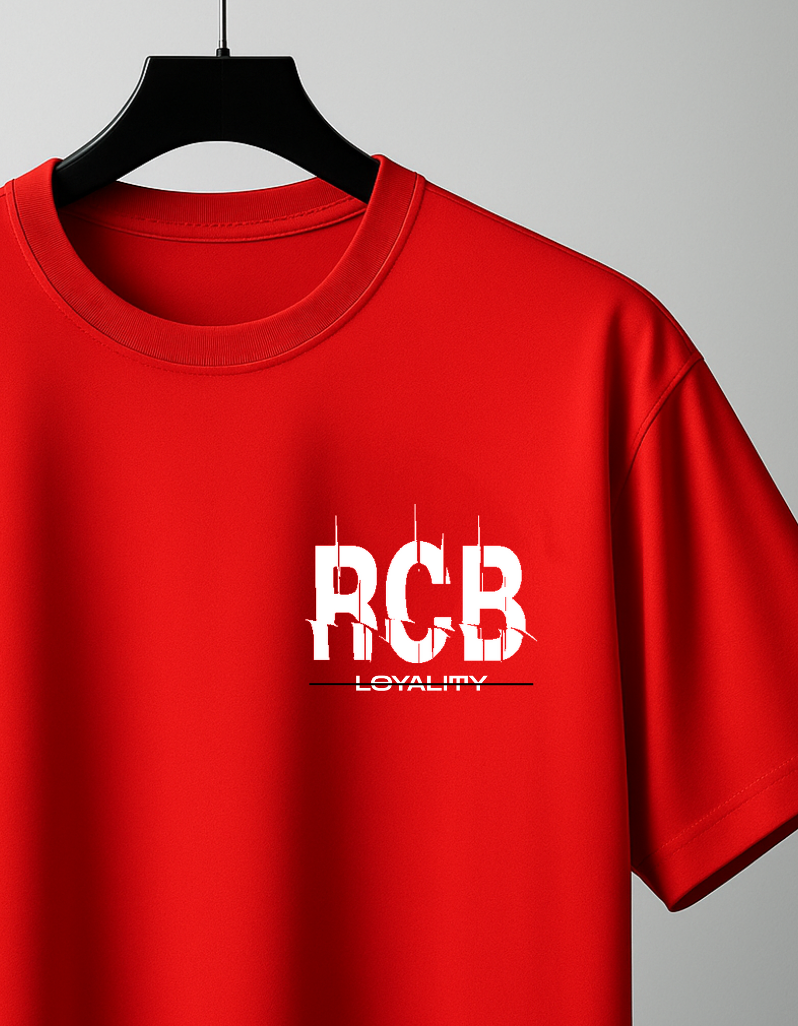 Premium RCB Loyalty Oversized T-Shirt